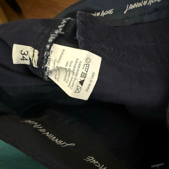 Lanvin Paris loves X ACNE STUDIOS jeans high waist rise Limited Edition RARE 26 - Picture 9 of 13